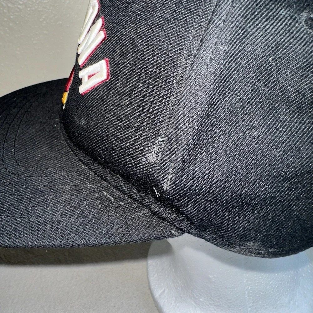 Arizona Cardinals Pro Standard Stacked Logo Black Snapback NFL Luxury Collection